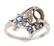 Montana Yogo Sapphire & Diamond 14K Gold Ring - 5