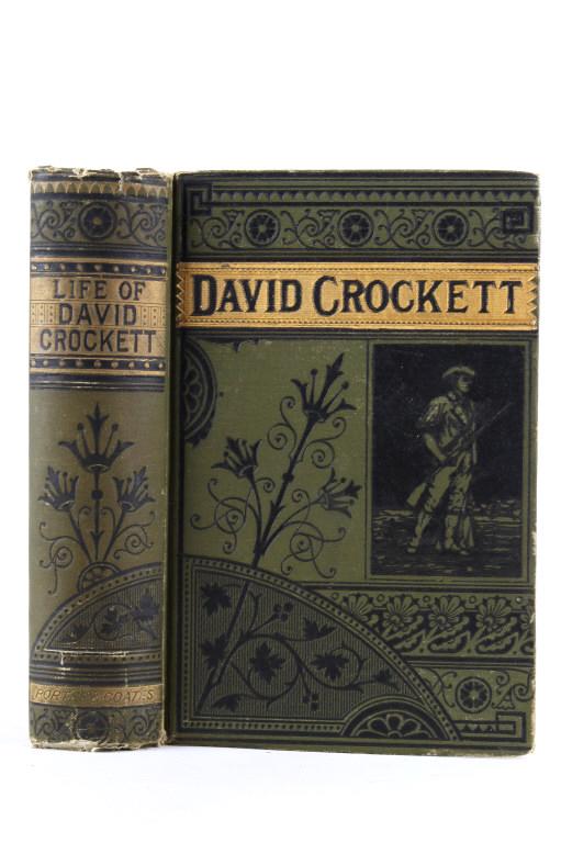 1869 Life of David Crockett by John E Porter & Os.: For your consideration is this book called Life of David Crockett with a copyright attributed to John E Porter & Os in 1869with Porter & Coates out of Philadelphia. This book is comprised of his early