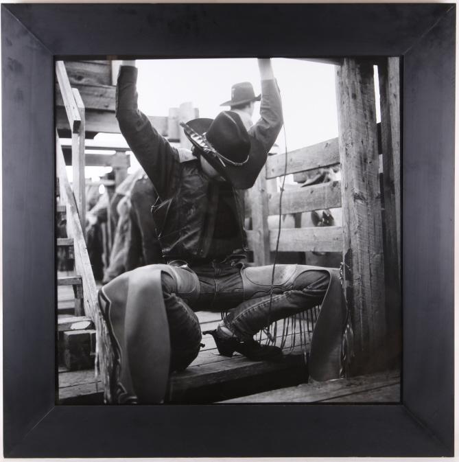 1997 Gelatin Silver Wouter Deruytter "Cowboy Code": For your consideration is this Gelatin Silver Wouter Deruytter photograph from the Cowboy Code series from 1997 in Big Timber, Montana. Deruytter was born in 1967 in Belgium. Wouter Deruytter is well-