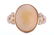 Rare Ethiopian Opal & Diamond 14K Gold Ring - 2
