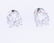 RARE 3.30 ct Diamond 18K Gold Stud Earrings