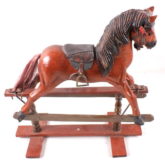 red rocking horse