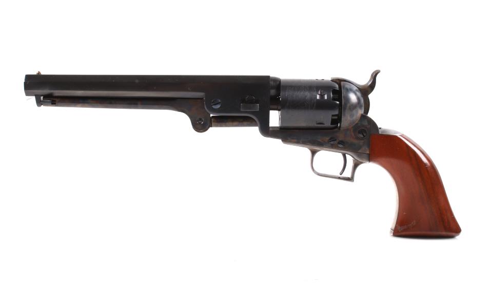 Colt Blackpowder Series 1851 Navy .36 Revolver: Included for your consideration in this lot is a Colt Blackpowder Series 1851 Navy .36 caliber percussion revolver. This 1851 Navy is marked "COLTS - PATENT" on the left side of the frame, "ADDRESS SA