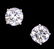 Classic Antique Style 1.04 ct Diamond 14K Earrings