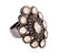 Art Deco Rose Cut & Mine Cut Diamond Ring 1920's - 3