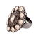 Art Deco Rose Cut & Mine Cut Diamond Ring 1920's - 4
