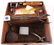 Antique Wooden Loaded Tackle Box - 10