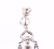 Rare Unheated Pink Sapphire & Diamond 18K Earrings - 15