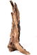 Large Hand Carved Elephant Herd Wooden Statue - 17
