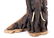 Large Hand Carved Elephant Herd Wooden Statue - 5