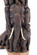 Large Hand Carved Elephant Herd Wooden Statue - 9