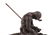 End Of the Trail Sculpture By James Fraser Bronze - 5
