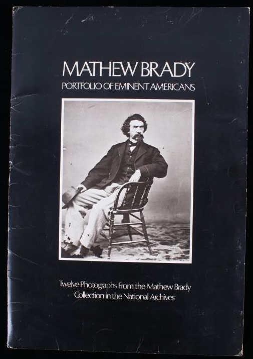 Mathew Brady Portfolio of Eminent Americans: Featured in this lot we have a Matthew Brady Portfolio of eminent Americans. The portfolio consists of twelve photographs from the Mathew Brady Collection on the National Archives. This portfolio cont