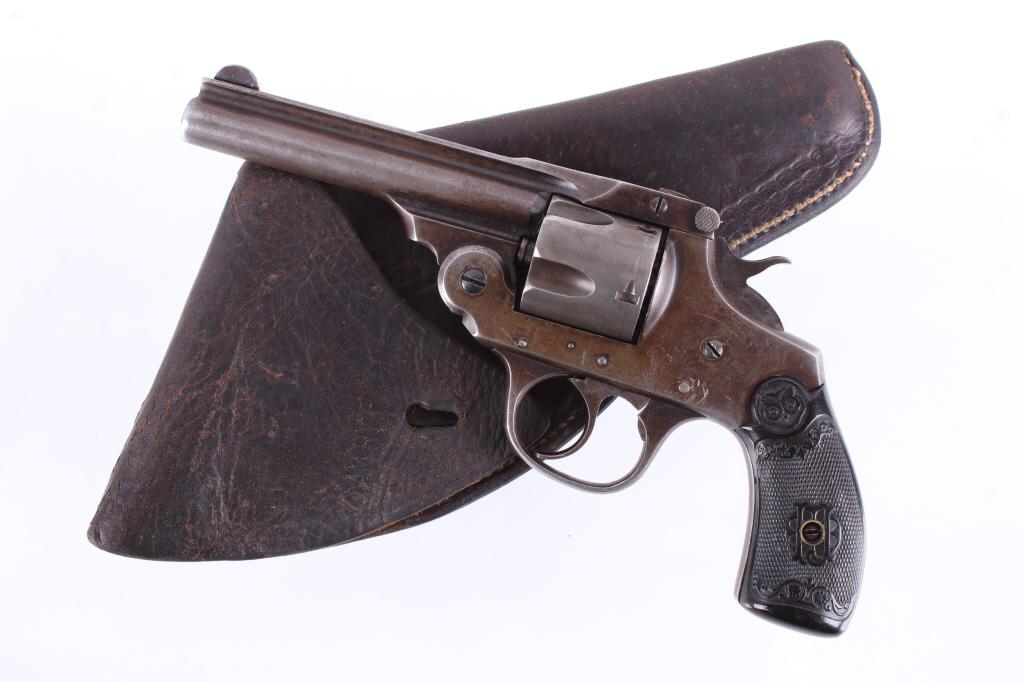 Iver Johnson American Railway Marked .38 Revolver: For your consideration is an Iver Johnson Top Break Safety .38 caliber revolver with the markings of the American Railway Express Company. The Railway Express Agency founded as the American Railway Ex