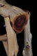 Unique Rustic Pine Log Saddle Stand - 6