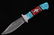 Navajo D Yellowhorse Turquoise Eagle Kachina Knife - 8