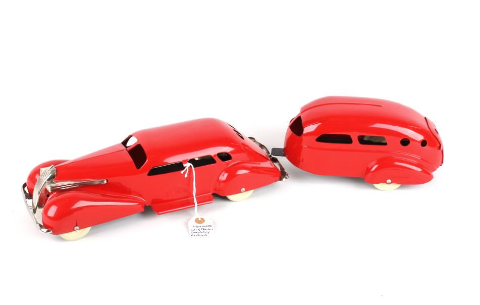 Restored Wyandotte Red La Salle Car Trailer Sep 05 2020 North American Auction Company In Mt