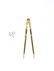 Vintage Steel and Brass Wing Dividers - 7