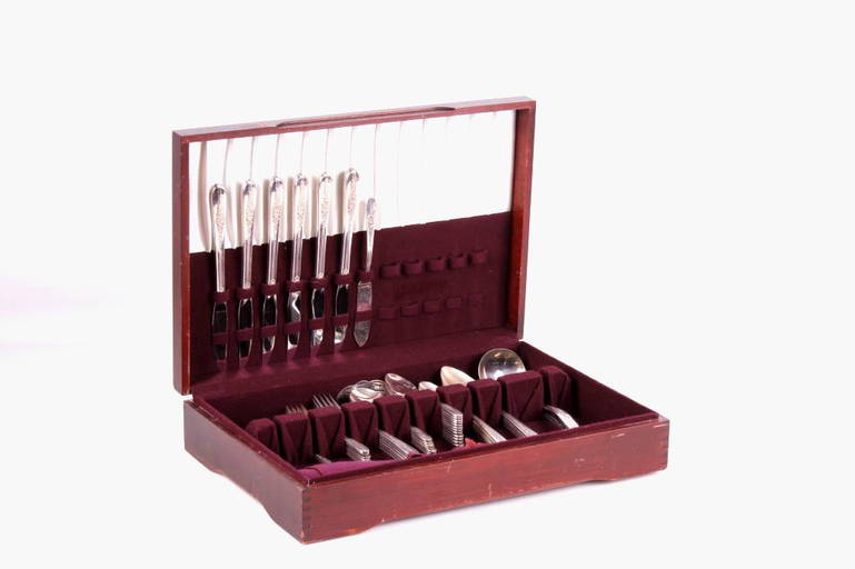 1948 The Nobility Plate Club Silverware 59pc Set