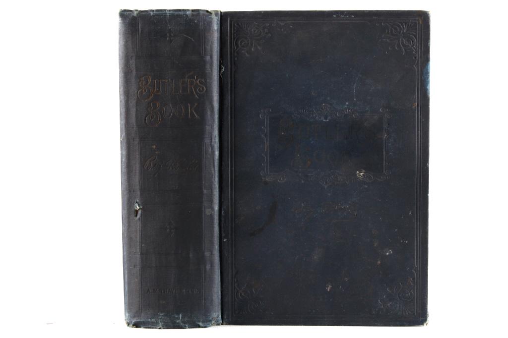 1892 First Edition Butler's Book by Benj. F Butler: For your consideration is this 1892 first edition copy of “Butler's Book” by Benj. F Butler. This is a good autobiography of General Benjamin "Beast" Butler that has a blue cloth cover with gilt l