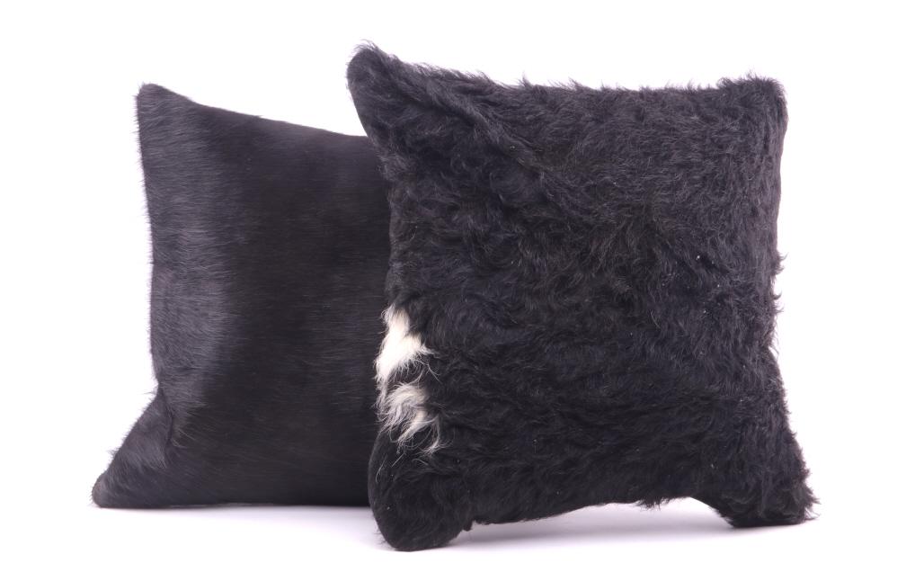 Holstein Spotted Cowhide Premium Pillow Set of Two (1 of 8)