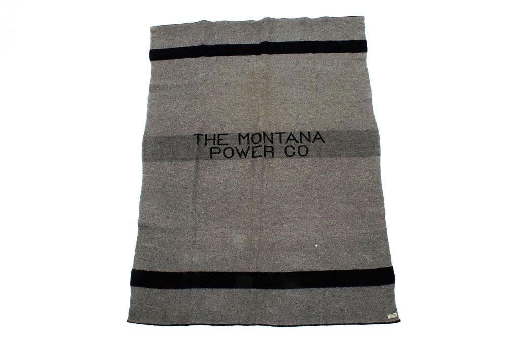 Pendleton Wool Blanket "The Montana Power Co." (1 of 10)