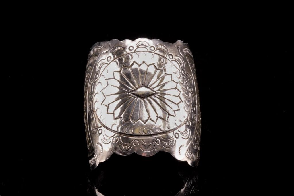 Armand American Horse Silver Southwestern Bracelet (1 of 10)