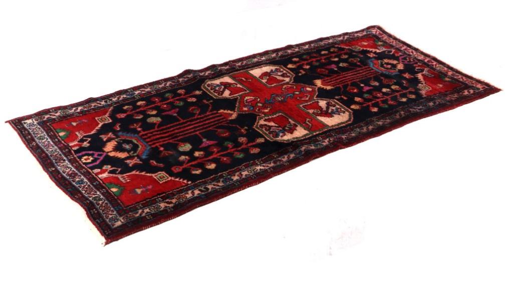 1930's Bijar Persian Hand Knotted Wool Runner Rug (1 of 12)