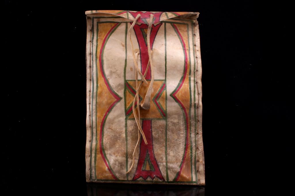 Plains Indians Parfleche Polychrome Envelope (1 of 13)