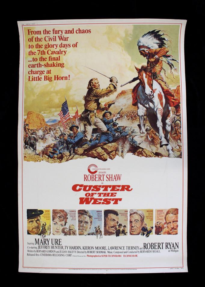 Original 'Custer of the West' Movie Poster 1967 (1 of 17)