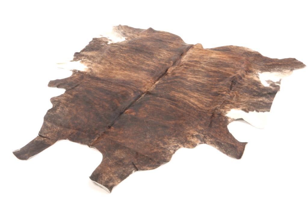 Dark Brown Brindle Tiger Striped Premium Cowhide (1 of 12)