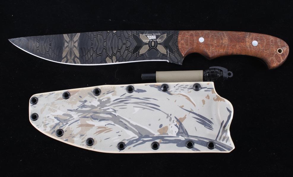 Montana Territory D2 Vigilante Tactical Knife (1 of 12)