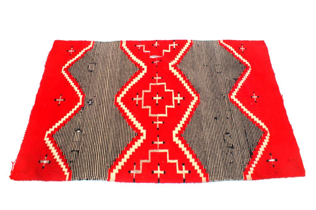 Navajo Third Phase Chief's Blanket Rug 1900-1950's (1 of 10)