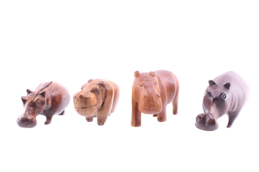 South African Leadwood Hippopotamus Collection (1 of 20)