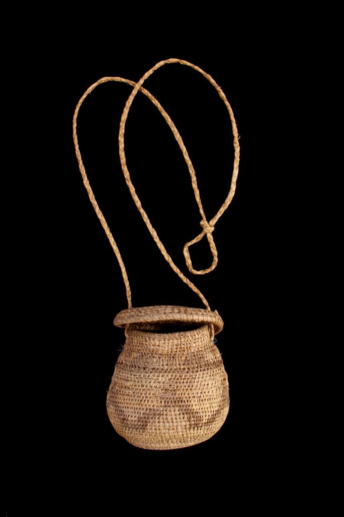 Papago Indians Hand Woven Lidded Trinket Box (1 of 12)