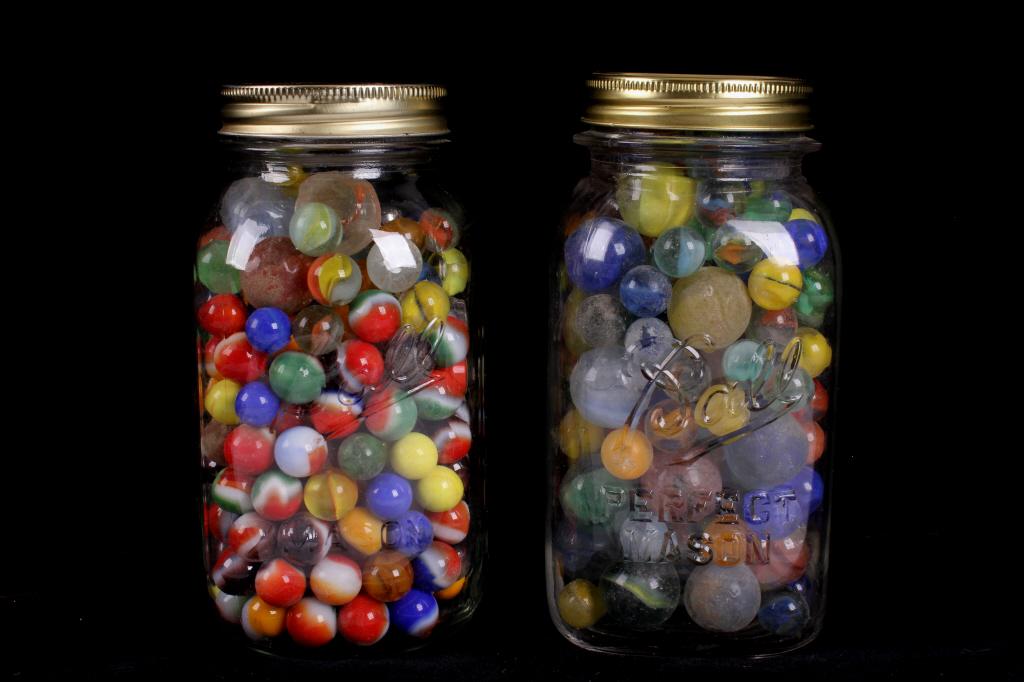 Collection of Assorted Vintage Marbles (1 of 19)