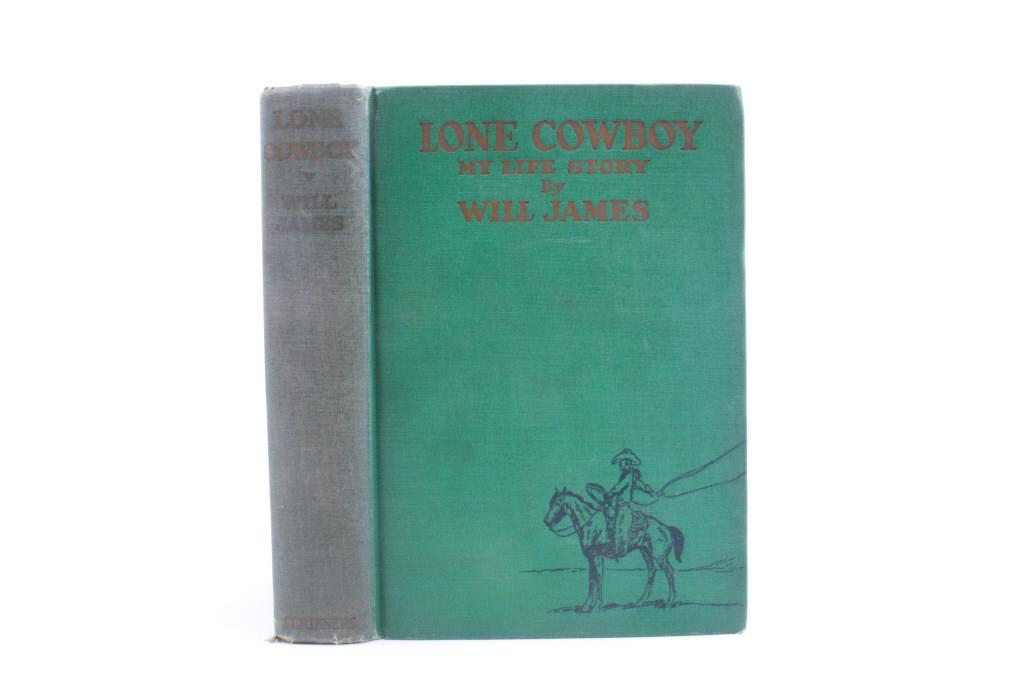 1930 1st Ed. The Lone Cowboy by Will James (1 of 18)