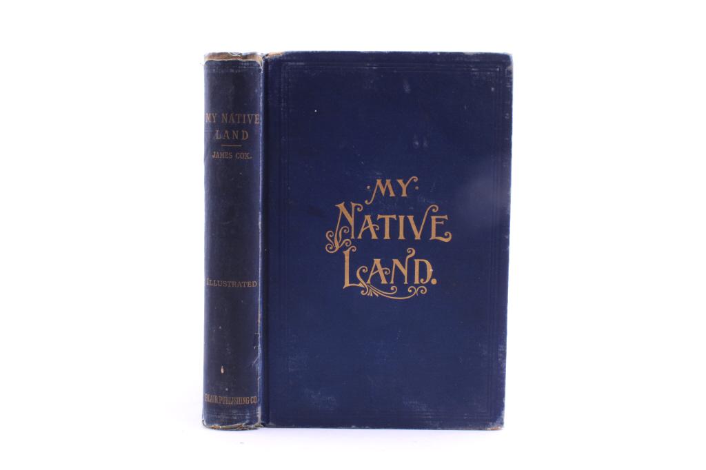 1895 1st Edition My Native Land by James Cox (1 of 18)