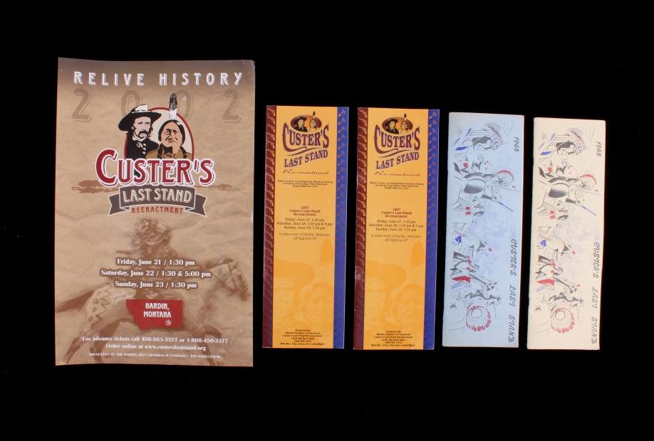 Custer's Last Stand Re-Enactment Ephemeral (1 of 13)