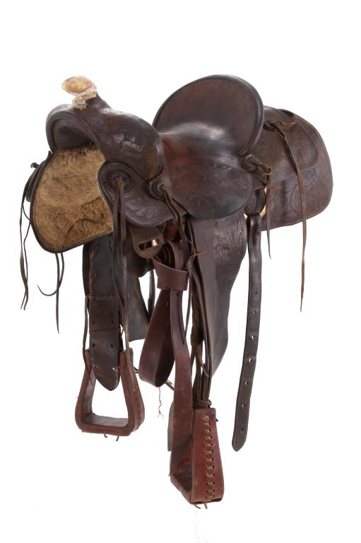 S. D. Myres Sweetwater, Texas Saddle c. 1930's (1 of 8)