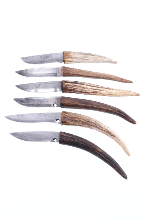 Western Frontier Antler Tine Knife Collection (1 of 12)