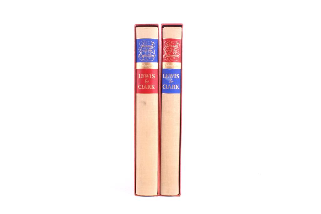 1st Ed Journals of the Expedition of Lewis & Clark: For your consideration is this first edition of Volume I and II of “The Journals of the Expedition Under the Command of Capt. 's Lewis and Clark: to the Sources of the Missouri, thence across the Ro