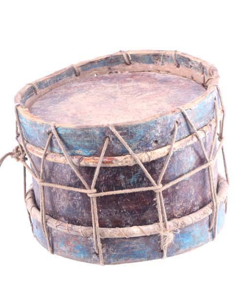 Civil War Era Wood and Hide Field Drum: Included in this lot is a Civil War snare drum. Drums were a vital part to both sides during the civil war. They would convey orders like a charge or retreat during battle when verbal commands could n