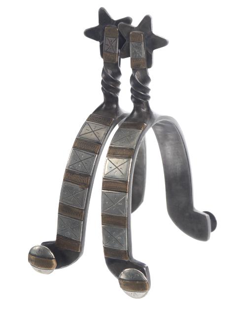 John Kittelson Silver & Brass Single Mounted Spurs (1 of 20)