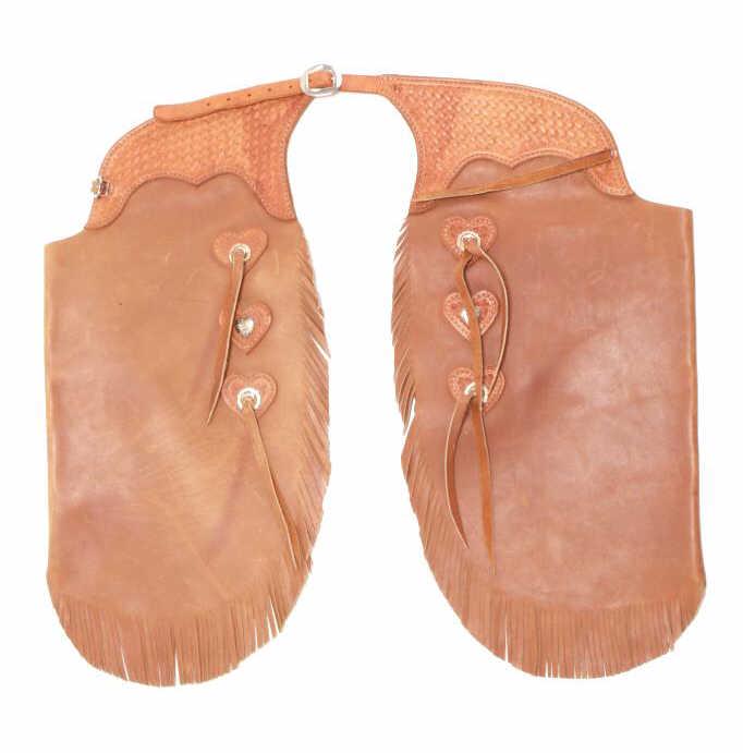 Mid-Century Montana Heart Woman's Chinks Chaps (1 of 12)