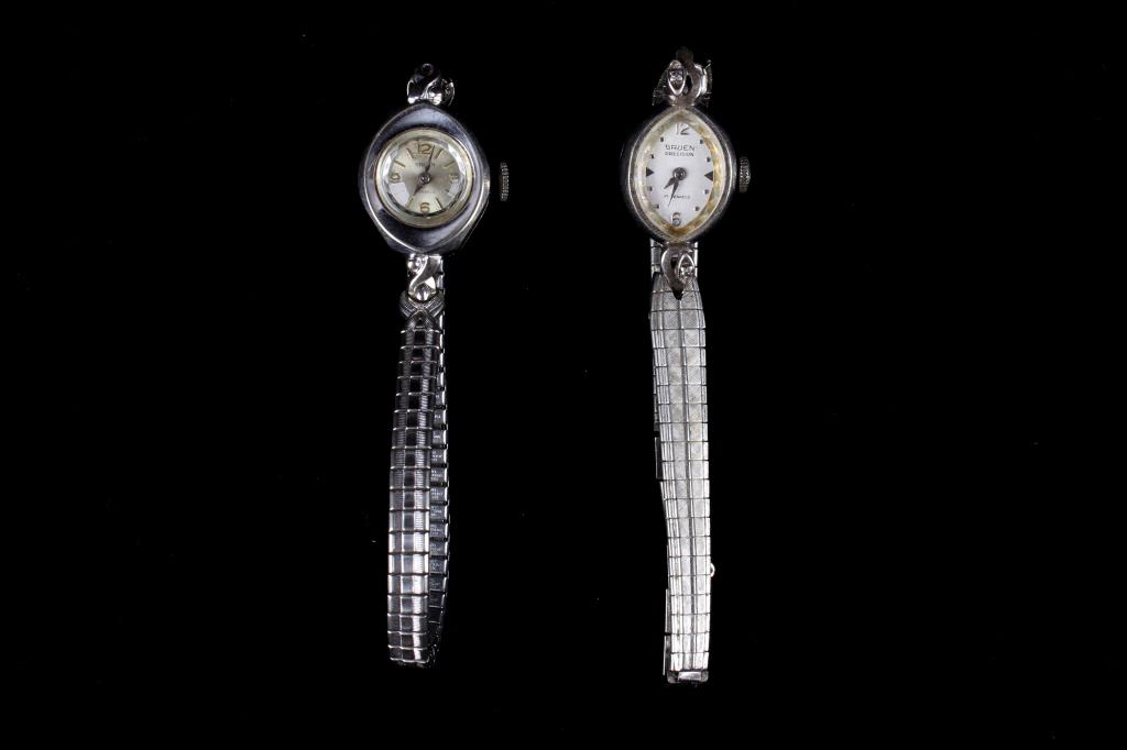 14K & 10K Rose Gold Filled Gruen Ladies Watches (1 of 20)