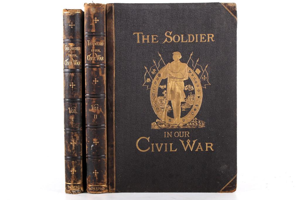 Rare The Soldier In Our Civil War Vol I & II 1884 (1 of 18)