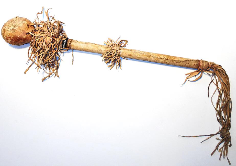 19th Century Apache Skull Cracker Stone War Club (1 of 5)