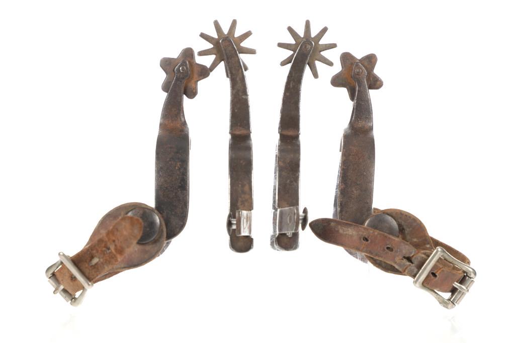 Long Shank Western Cowboy Spur Collection c. 1950s (1 of 16)