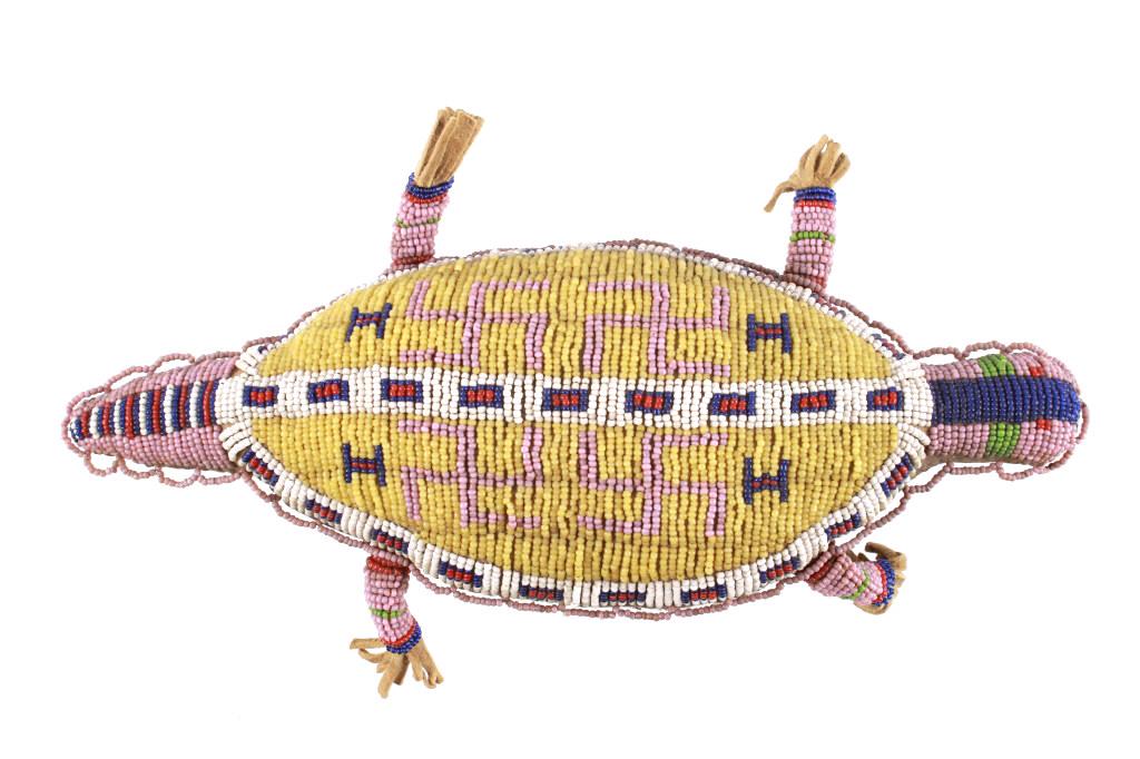 Large Sioux Umbilical Cord Fetish Whirling Logs (1 of 20)